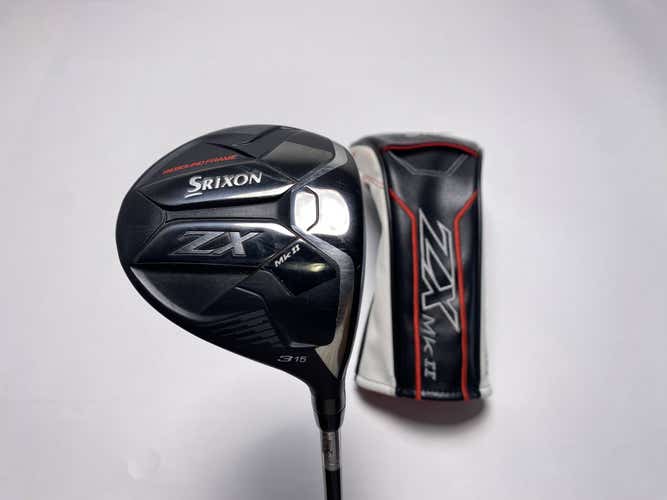 Srixon ZX MKII 3 Fairway Wood 15* Project X HZRDUS RDX Smoke Red 6.0 Stiff RH HC