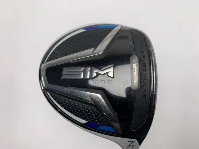 TaylorMade SIM MAX 7 Fairway Wood 21* Aldila NV Blue 45g Ladies RH