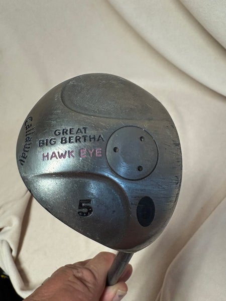 Men's Callaway Big Bertha Hawkeye Right Handed Fairway Wood Stiff Flex 5 Wood (Used)