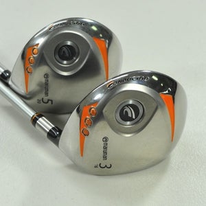 Maruman Conductor 3 and 5 Fairway Wood Set Regular Flex RH 50g Graphite # 202259