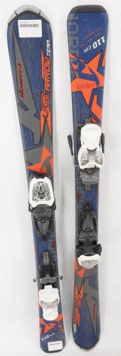 Nordica Fire Arrow Team Kids Skis with Bindings - 110 cm Used