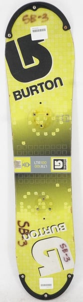 Burton LTR Squares Kids Snowboard - 100 cm Used