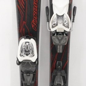 Nordica Fire Arrow Team Kids Skis with Bindings - 110 cm Used
