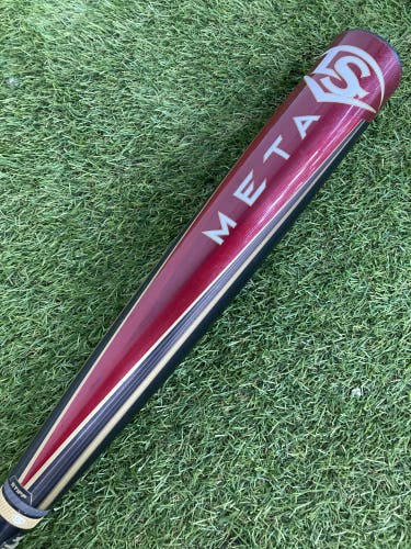 2025 Louisville Slugger Meta Composite Bat BBCOR Certified (-3) Composite 30 oz 33" (Used)