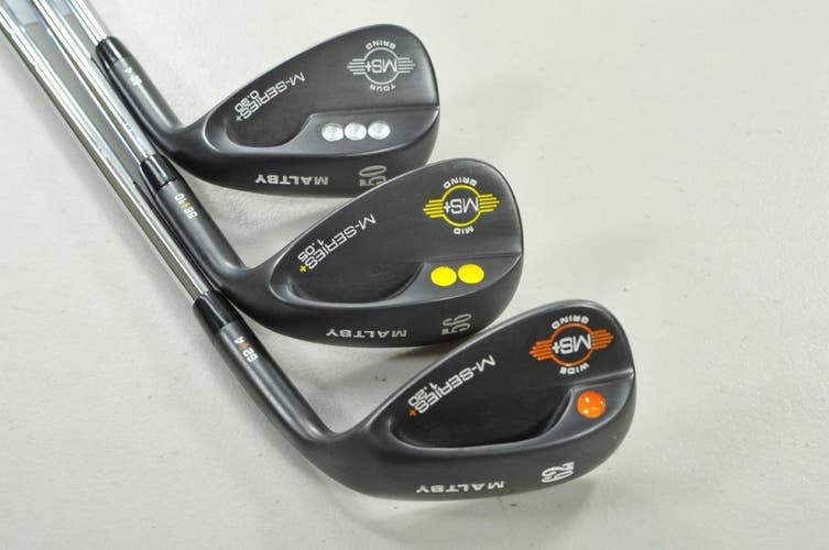 Maltby M-Series+ 50*,56*,62* Wedge Set Right KBS Hi-Rev 2.0 Stiff Steel # 202101