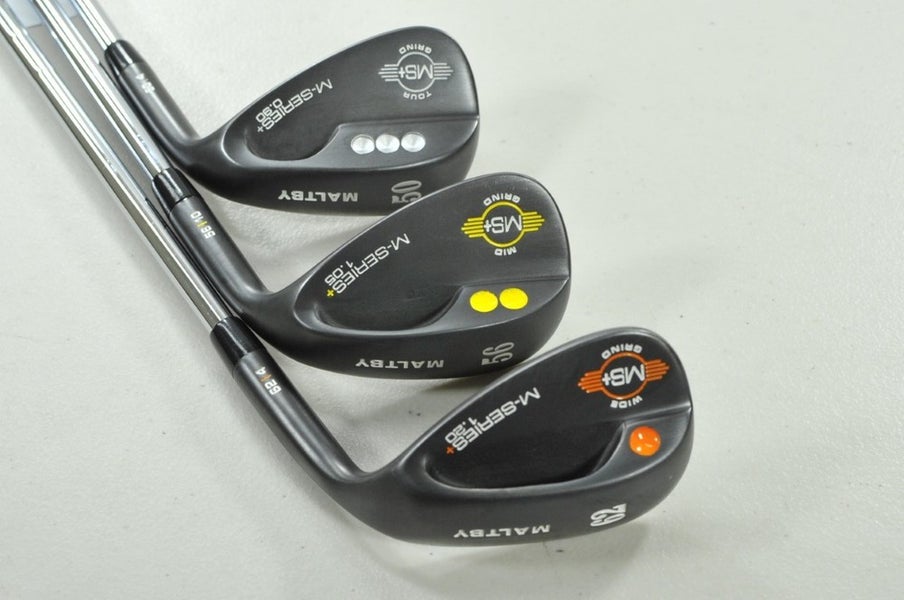 Maltby M-Series+ 50*,56*,62* Wedge Set Right KBS Hi-Rev 2.0 Stiff Steel # 202101