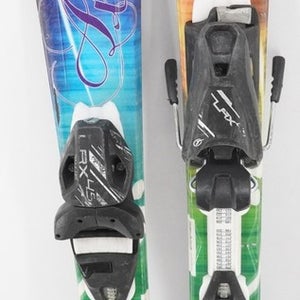 Axis Luna Kids Skis with Bindings - 100 cm Used