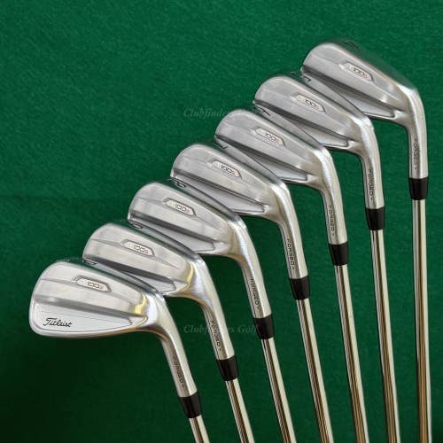 Titleist 2021 T100s Forged 4-PW Iron Set Project X LZ 6.0 120g Steel Stiff