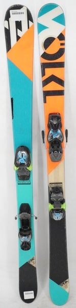 Volkl Kink Jr. Twin Tip Skis with Bindings - 138 cm Used
