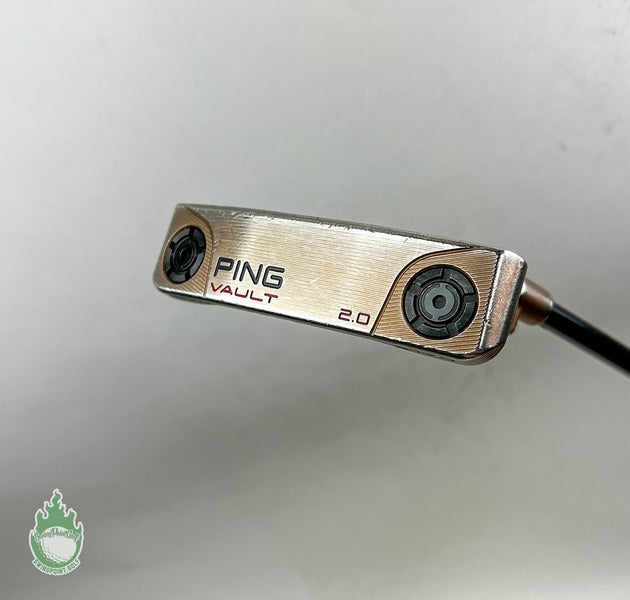 Used RH Ping Blue Dot Vault 2.0 Dale Anser Copper 36" Putter Steel Golf Club