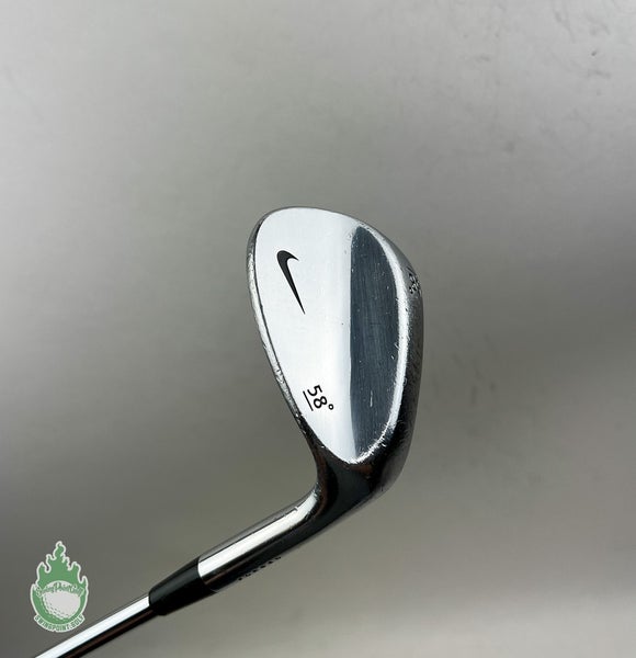 Used Right Handed NIKE Forged Wedge 58* Wedge Flex Steel Golf Club