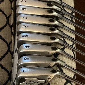 Callaway Steelhead X-14 Iron Set 4-PW,SW,LW  Men's Right Hand