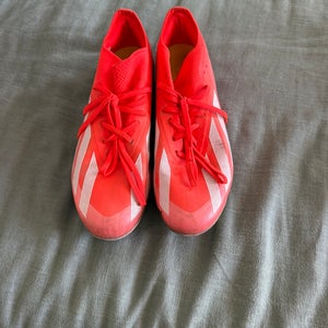Orange Men's Size M 12.0 (W 13.0) Adidas X Crazyfast Elite Cleats (Used)