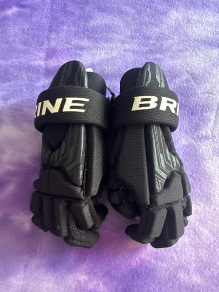 Black Brine Uprising II Lacrosse Gloves Medium (New)