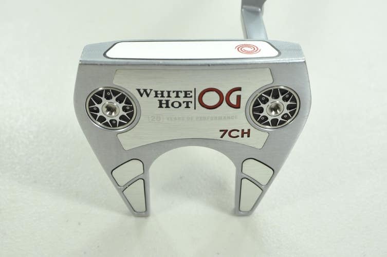 Odyssey White Hot OG 7CH 34" Putter Right Stroke Lab Steel # 202236