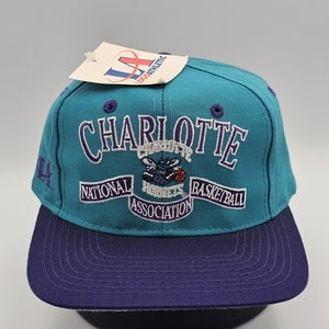 NEW Vintage Charlotte Hornets NBA Sports Logo Athletic Basketball Hat Snapback