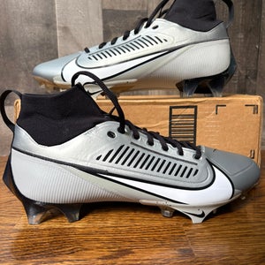 Nike Vapor Edge Pro 360 2 Grey Black Football Cleats Men's Size 11 DA5456-002