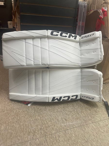 34" 2025 CCM Eflex 7 Goalie Leg Pads (New)