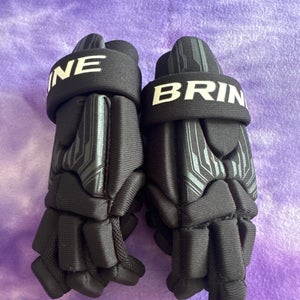 Black Brine Uprising II Lacrosse Gloves Medium (New)