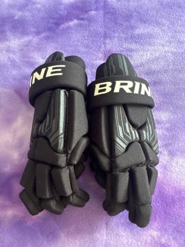 Black Brine Uprising II Lacrosse Gloves Medium (New)