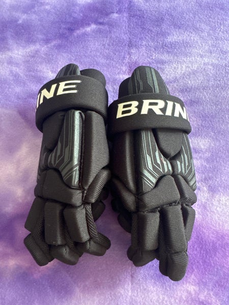 Black Brine Uprising II Lacrosse Gloves Medium (New)