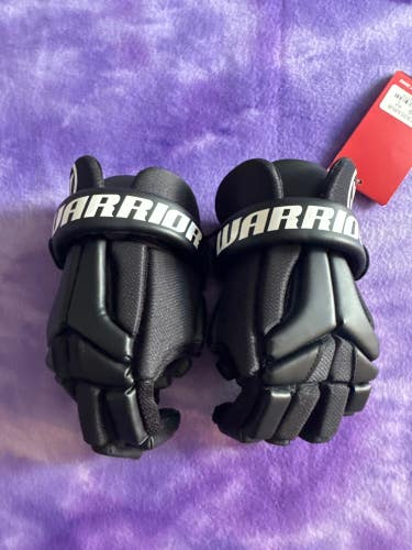 Black Warrior Burn Lacrosse Gloves Small (New)