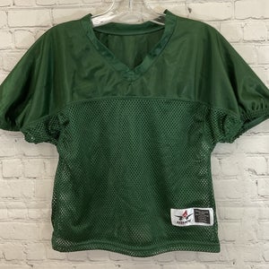 Alleson Athletic 80185 Youth 100% Polyester Football Jersey Forest Green S/M