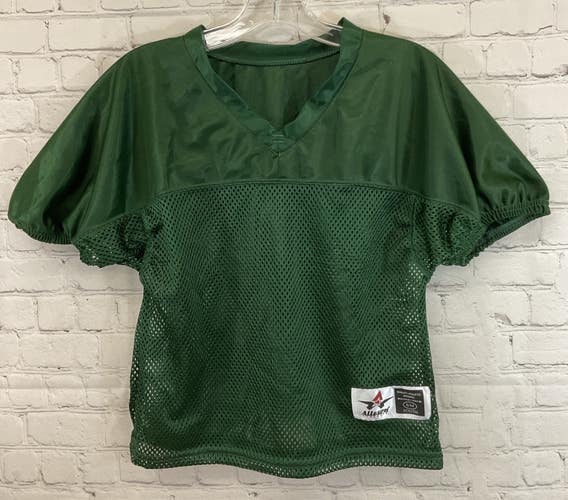 Alleson Athletic 80185 Youth 100% Polyester Football Jersey Forest Green S/M