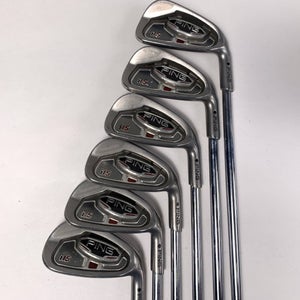 Ping i15 Iron Set 5-PW Black Dot AWT Regular Steel Mens RH