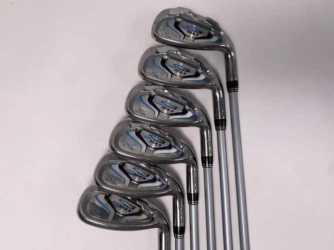 Cobra S3 Max Iron Set 7-PW+GW+SW UST Mamiya iHS 55g Ladies RH