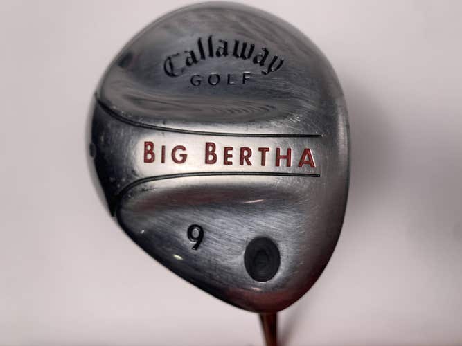 Callaway Big Bertha 2004 9 Fairway Wood 24* RCH 75w Regular Graphite Mens RH