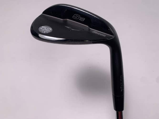 Mizuno S18 Gunmetal Black Gap Wedge GW 52* 9 True Temper Dynamic Gold Mens RH