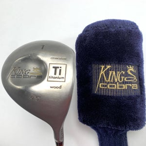 Cobra King Cobra Titanium Driver 9.5* Stiff Graphite Mens RH HC