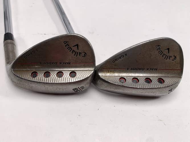 Callaway Mack Daddy 4 Raw Wedge Set 54* 12 | 58* 10 DG S200 Tour Issue Mens RH