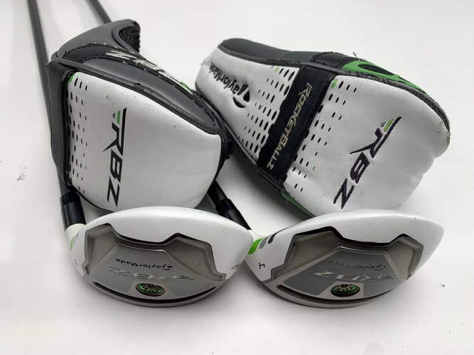 TaylorMade RocketBallz 4 & 5 Hybrid Set 22* 25* 65g Regular Graphite Mens RH HC