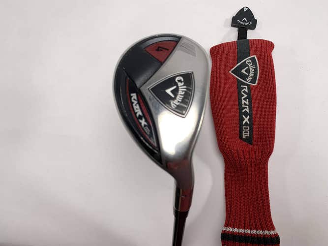 Callaway Razr X HL 4 Hybrid 24* 60g Senior Graphite Mens RH HC