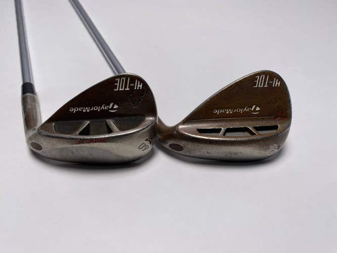 TaylorMade Milled Grind Hi-Toe 3 Copper Wedge Set 56* 10 | 60* 15 KBS Mens RH