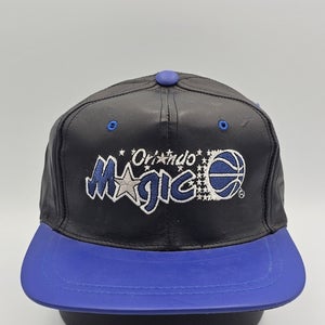 NEW Vintage Orlando Magic Logo Athletic NBA Sports Leather Hat Cap StrapBack