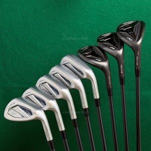 Mizuno JPX 925 Hot Metal HL 4H-6H, 7-PW Iron Set Recoil Dart 60 F3 Graphite Reg