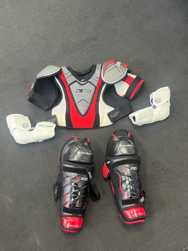 Adult hockey Protective set. Adult medium. Bauer