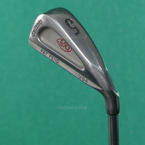 Callaway S2H2 Patent Pending Single 5 Iron Factory Memphis 10 Steel Uniflex
