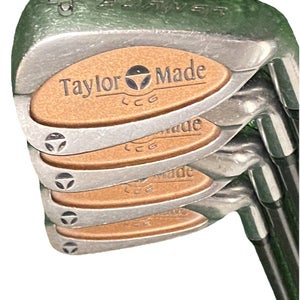 TaylorMade Burner LCG Iron Set 7-PW RH Men's S-90 Stiff Graphite Original Grips