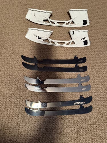 CCM XS SpeedBlade Holders & Replacement Steel BladeTech (Various Blades) 272 mm (Used)