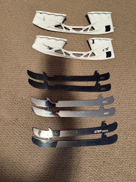 CCM XS SpeedBlade Holders & Replacement Steel BladeTech (Various Blades) 272 mm (Used)