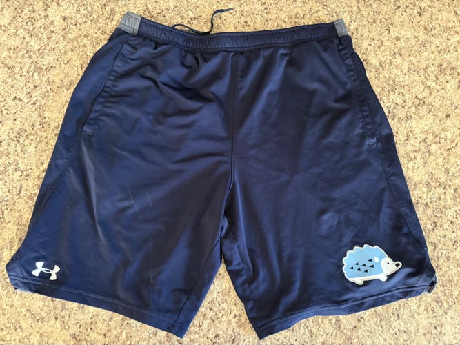 Hedgehogs Lacrosse Blue XL Men's Under Armour Shorts