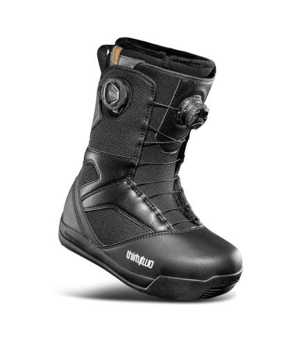 Thirtytwo 32 STW Double Boa Snowboard Boots, US Womens 8.5, Black New 2026