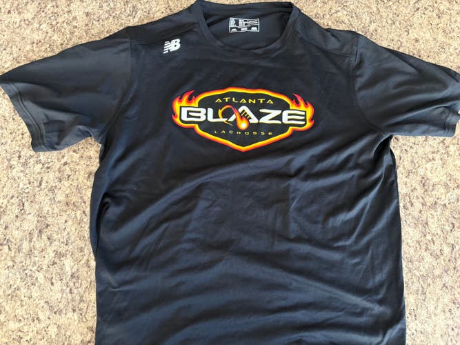 Atlanta Blaze Lacrosse Black XL Men's New Balance Shirt