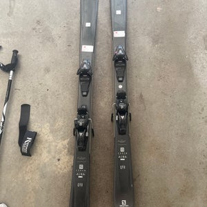 Salomon Aira 150 cm All Mountain Skis With Bindings (Used)