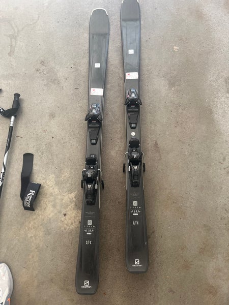 Salomon Aira 150 cm All Mountain Skis With Bindings (Used)