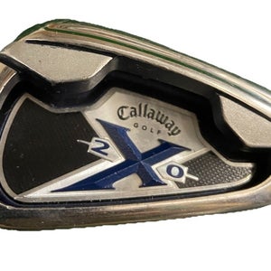 Callaway Golf X-20 4 Iron RH Men's Uniflex Stiff Steel 38.5" Nice Factory Grip